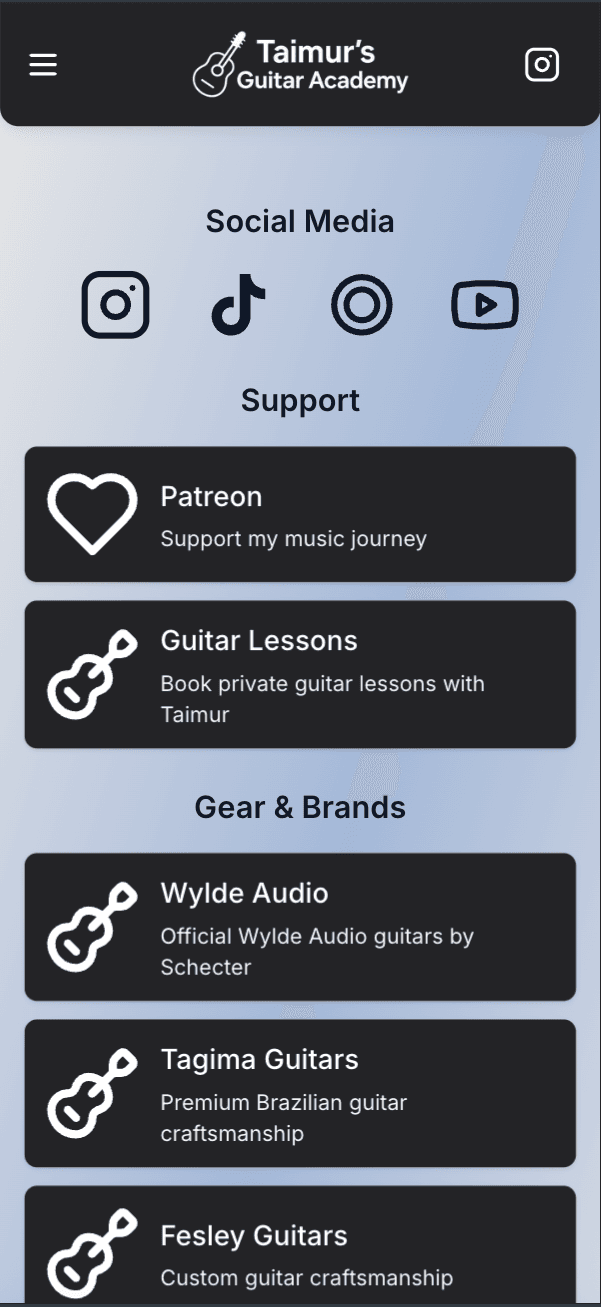 Social Media Hub